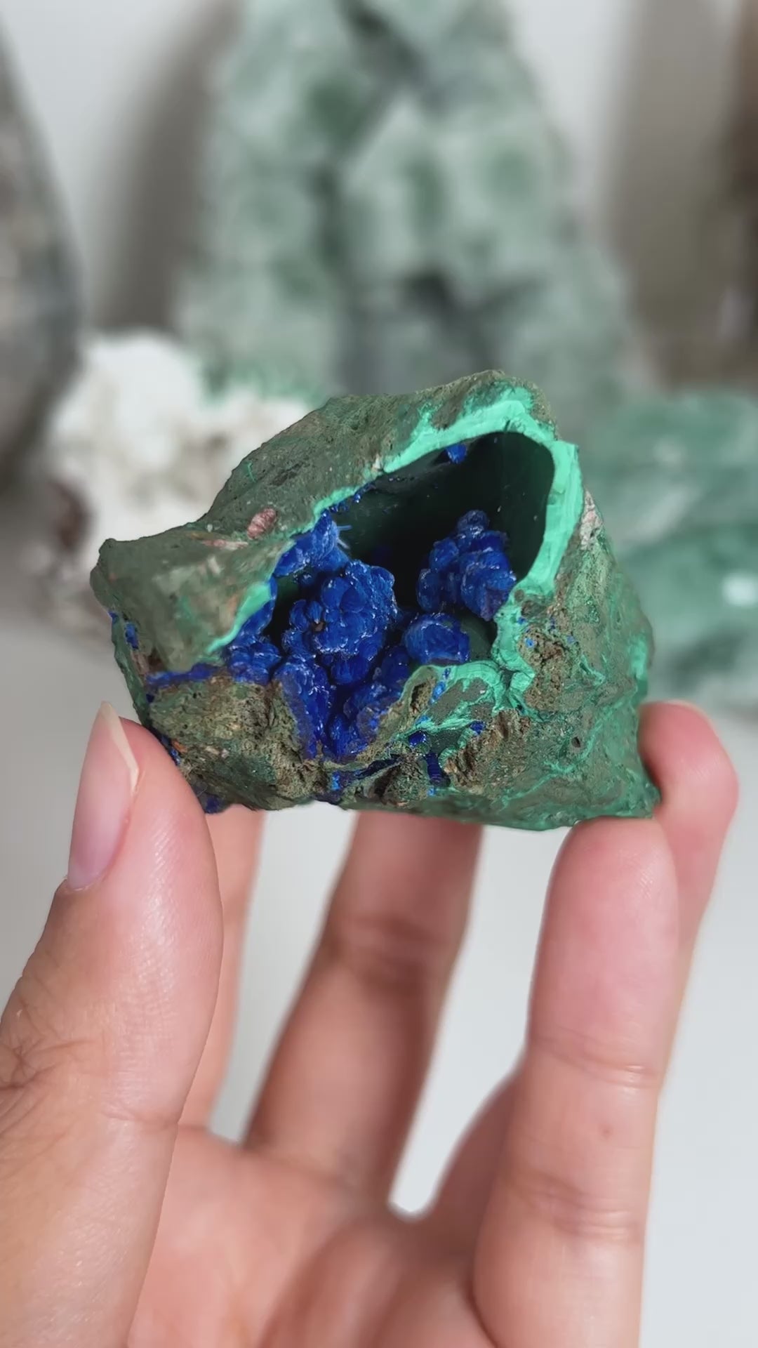 アズライトxマラカイト ~Azurite, Malachite & Chrysocolla~